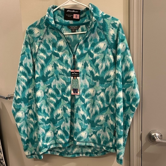 Eddie Bauer Polar Fleece 1/4 Zip Small Womens - Picture 1 of 9
